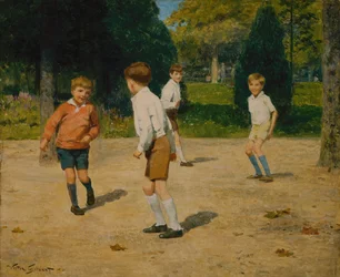 Jungen beim Spielen