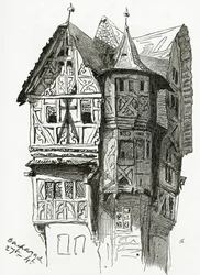 Haus in Bacharach am Rhein, 19. Jahrhundert