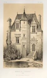 ...Pl.15, Manoir De Chastenay Sarthe, 1860