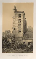 Tour Du Prieuré De St. Nicolas-Au-Bois Aisne (Pl. 44)