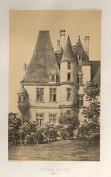 Pl. 49, Château De Lion Calvados, 1860