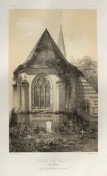 Pl. 56, Église Du Tilleul Seine inférieure, 1860
