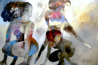 Bunte abstrakte Figuren
