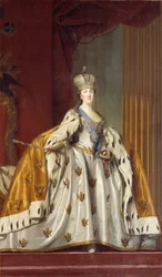 Katharina II. von Russland im Krönungsornat