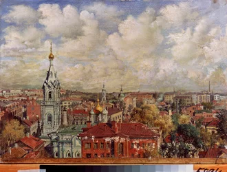 Moskau (Russland) - Gemälde von Viktor Jakovlevich Yakovlev