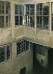 Innenansicht des Hofes, Strandgade 30