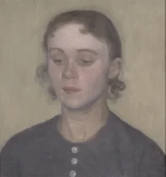 Die Frau des Künstlers, Ida Hammershøi, geb. Ilsted