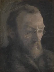 Der Kunsthistoriker Karl Madsen, später Direktor des Statens Museum for Kunst