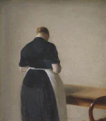 Frau von hinten gesehen
