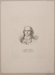 Porträt von P. A. Heiberg