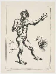 Blatt aus "Klingens Kunstnermappe Nr. 2"