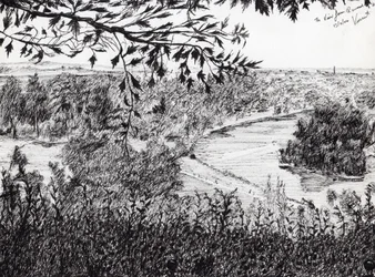 Blick vom Richmond Hill, London