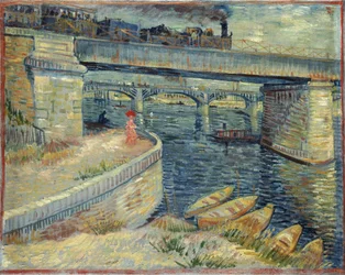 Brücken über die Seine bei Asnières, 1887