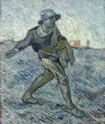 Der Sämann nach Millet, 1890