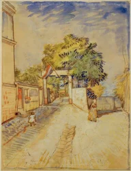 Eingang zum Moulin de la Galette