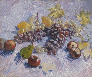 Trauben, Zitronen, Birnen und Äpfel, 1887