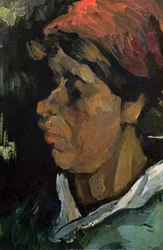 Kopf eines niederländischen Bauern, 1884