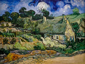Haus mit Strohdach in Cordeville