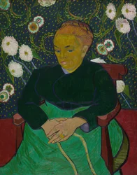 Madame Roulin wiegt die Wiege La berceuse, 1889