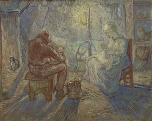 Nacht (nach Millet)