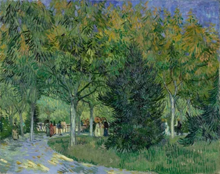 Weg im Park von Arles, 1888