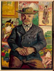 Porträt von Vater Tanguy (1853-1890), 19. Jahrhundert, Sammlung Niarchos - Vater Tanguy (Julien Tanguy)