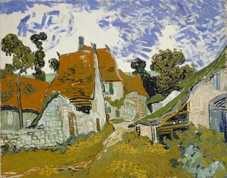 Straße in Auvers-sur-Oise