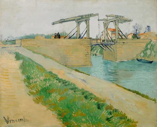 Die Langlois-Brücke, März 1888
