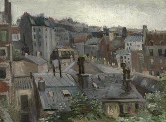Blick aus Vincents Atelier