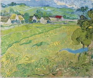 Ansicht von Vessenots in Auvers, 1890