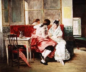 Zentrales Café des 19. Jahrhunderts