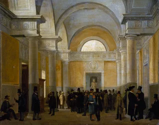 Innenansicht des Palazzo San Giacomo in Neapel