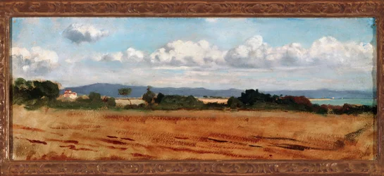 Landschaft mit Wolken in Castiglioncello