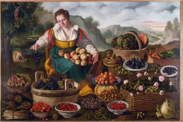 Obsthändler, 1578-81