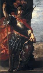 Porträt von Athaulf, König der Westgoten