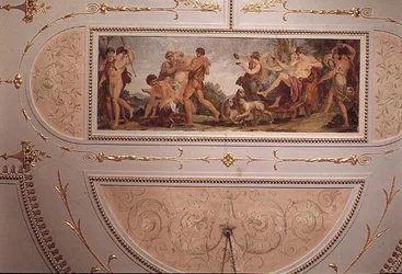 Decke des Pompejanischen Musikzimmers