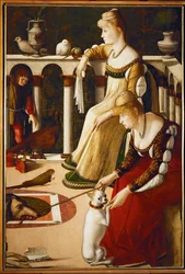 Zwei venezianische Damen