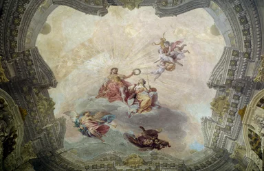 Apollo krönt die Malerei