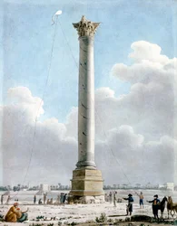 Pompeys Säule, Alexandria 1798, 1798