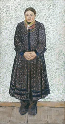 Ukrainische Bäuerin, 1910-1911