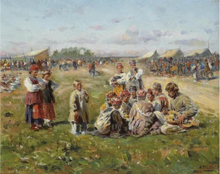 Das Dorffest, 1882