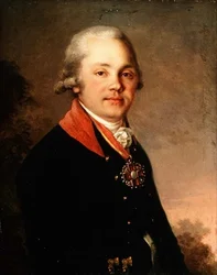 Porträt von Alexander Dmitrievich Arseniev (1766-1823)