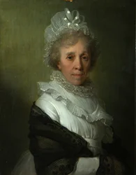 Porträt von Prinzessin Natalja Petrowna Galitzine, 1741-1837, 1800er