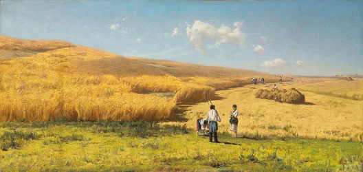 Ernte in der Ukraine, 1880