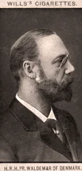 H.R.H, PR. Waldemar von Dänemark, 1908