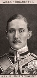 Prinz Arthur von Connaught, 1908