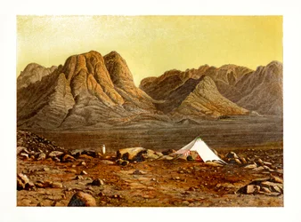 Berg Sinai, Ägypten, um 1870