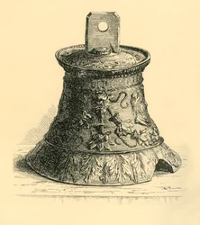 Bronzene Handglocke, um 1530-1570, 1881