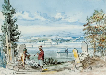 Ansicht in den Dardanellen, 1869
