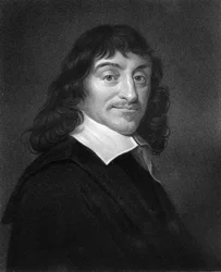 René Descartes, französischer Philosoph und Mathematiker des 17. Jahrhunderts, 1836.